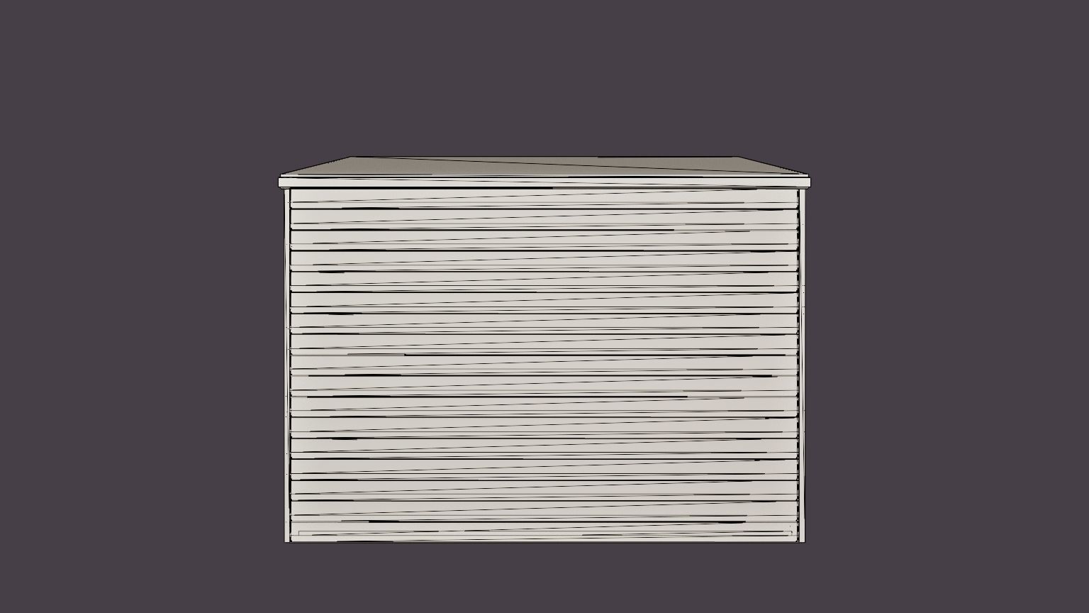 Wheather Board Low-poly 3D model_5