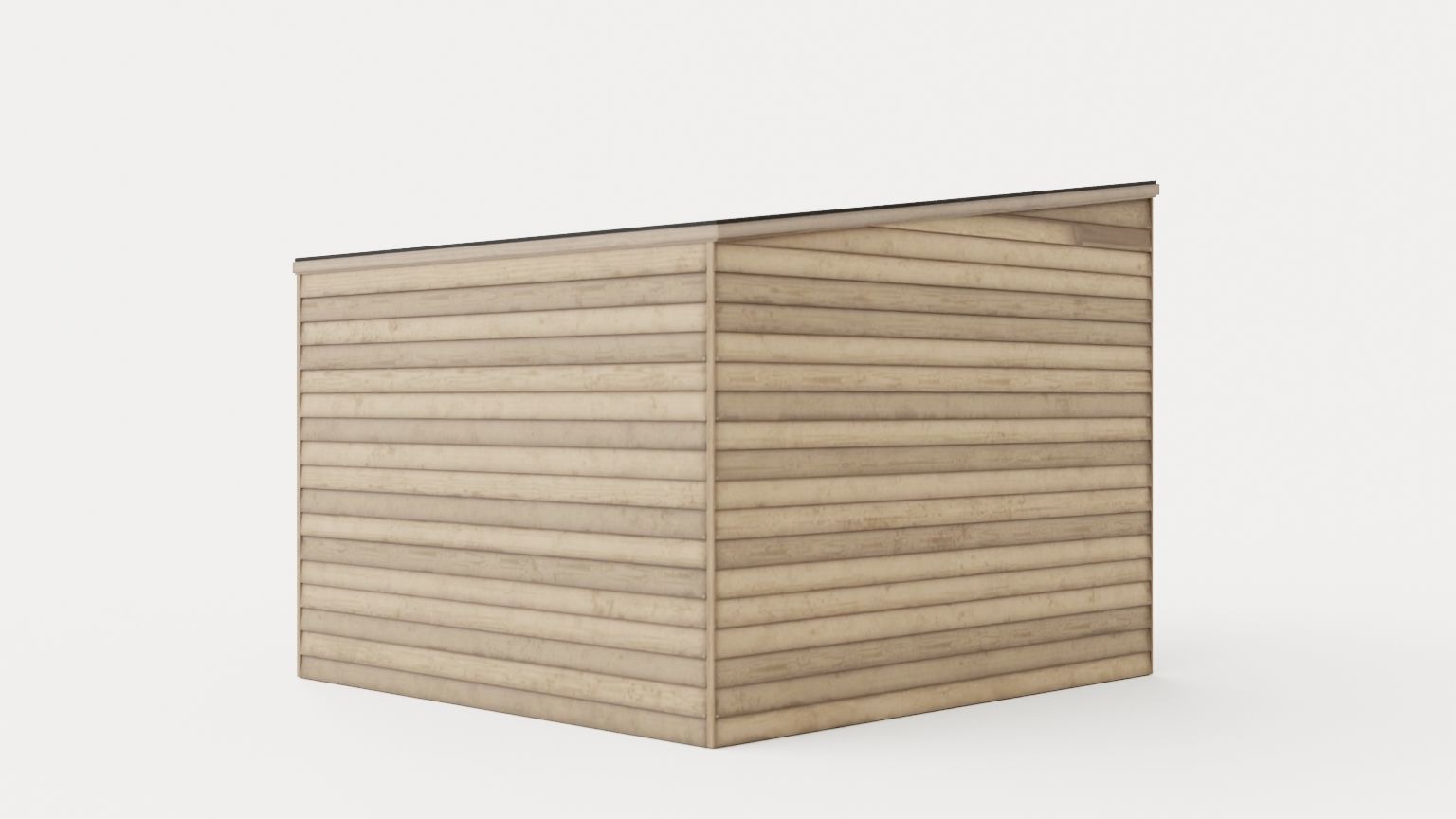 Wheather Board Low-poly 3D model_3