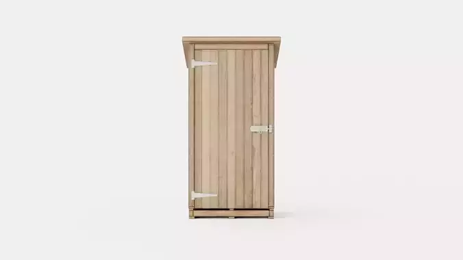 Small Tool Store Low-poly 3D model