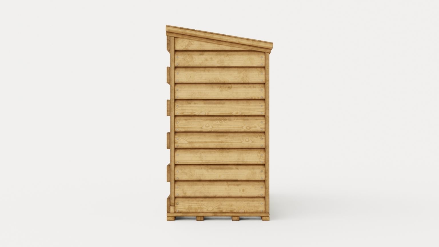 LogStore Low-poly 3D model_2
