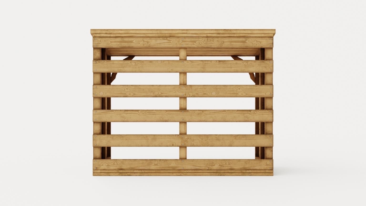 LogStore Low-poly 3D model_4