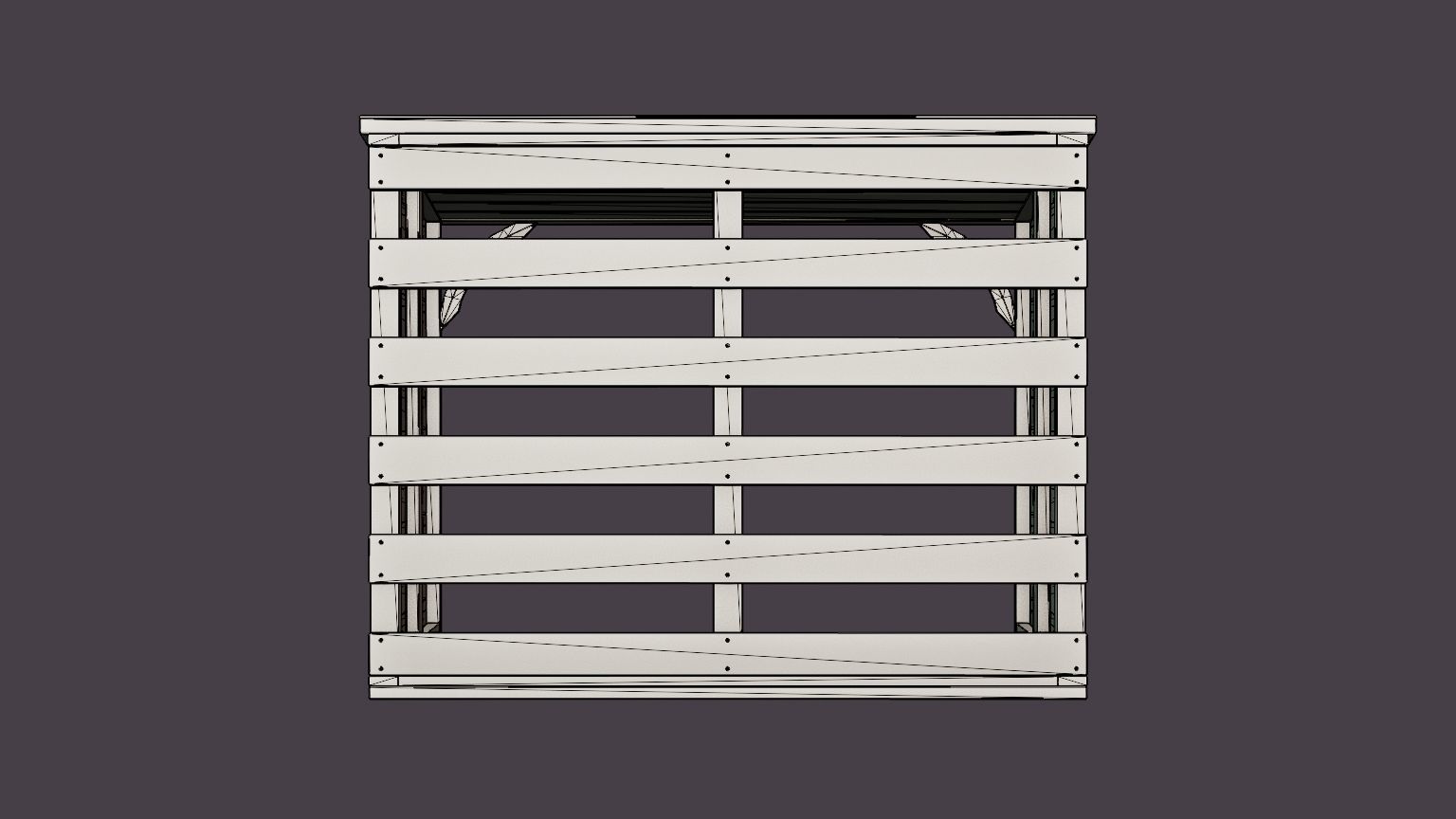 LogStore Low-poly 3D model_5