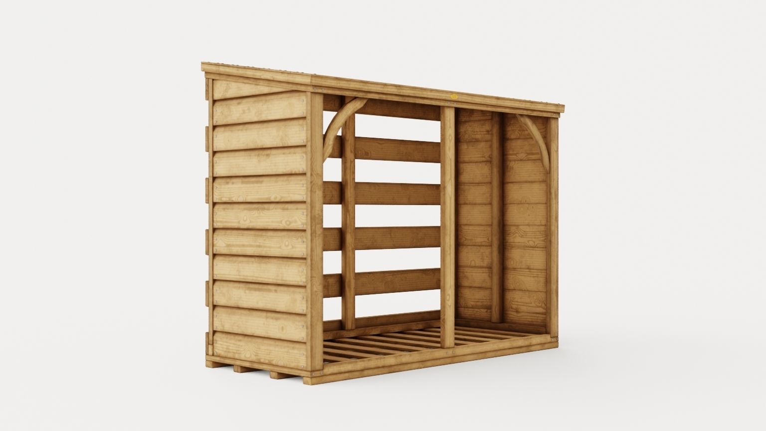 LogStore Low-poly 3D model_1