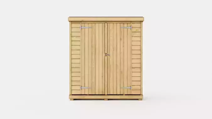 Large Tool Store Low-poly 3D model