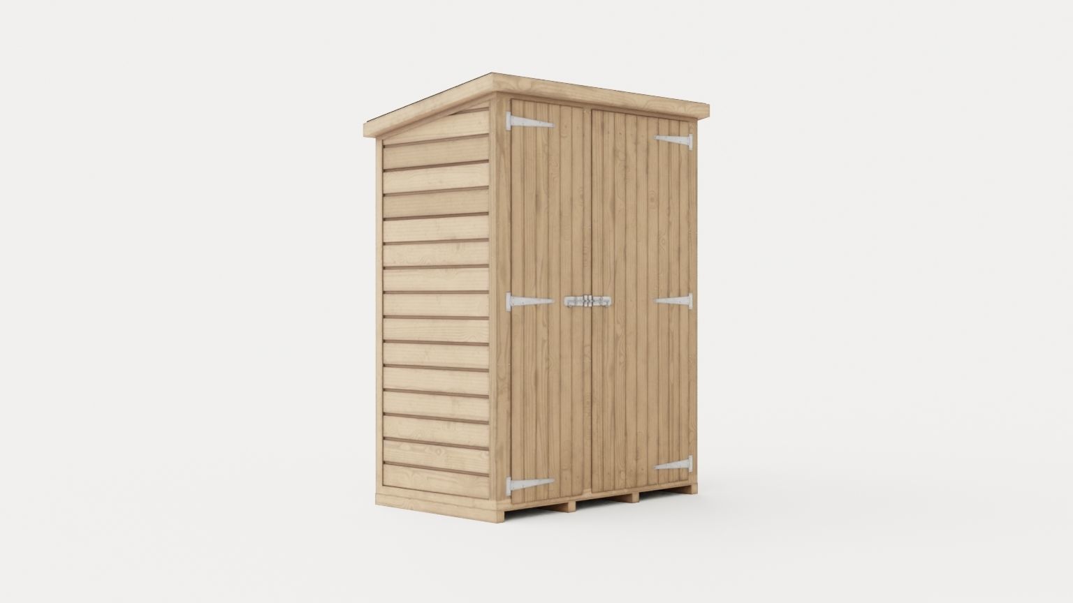 Bin Store Low-poly 3D model_1