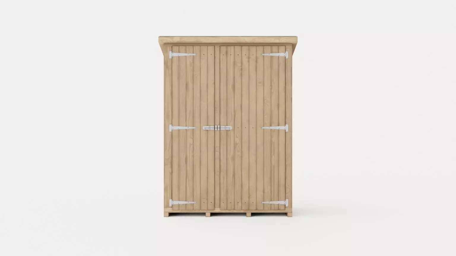 Bin Store Low-poly 3D model_0