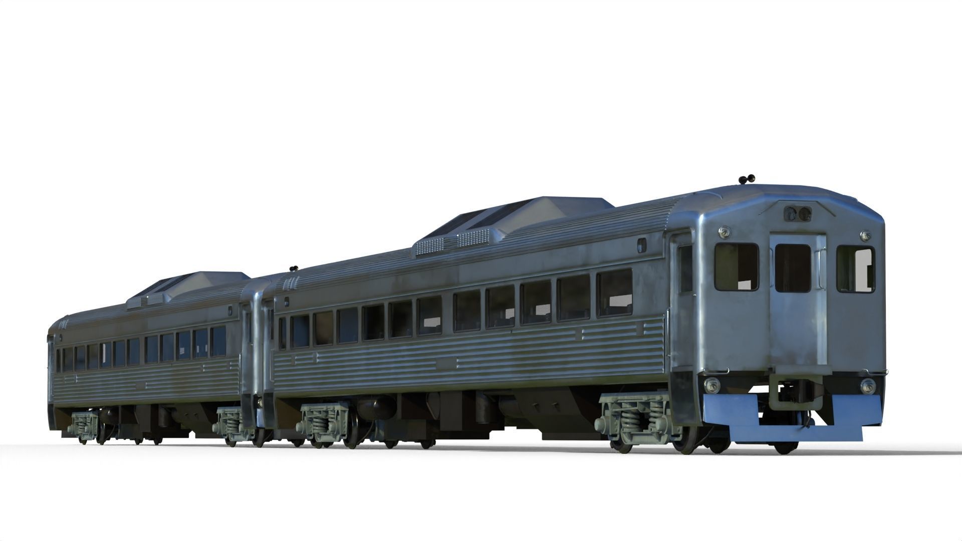Budd Rail Diesel Car RDC 3D model_11