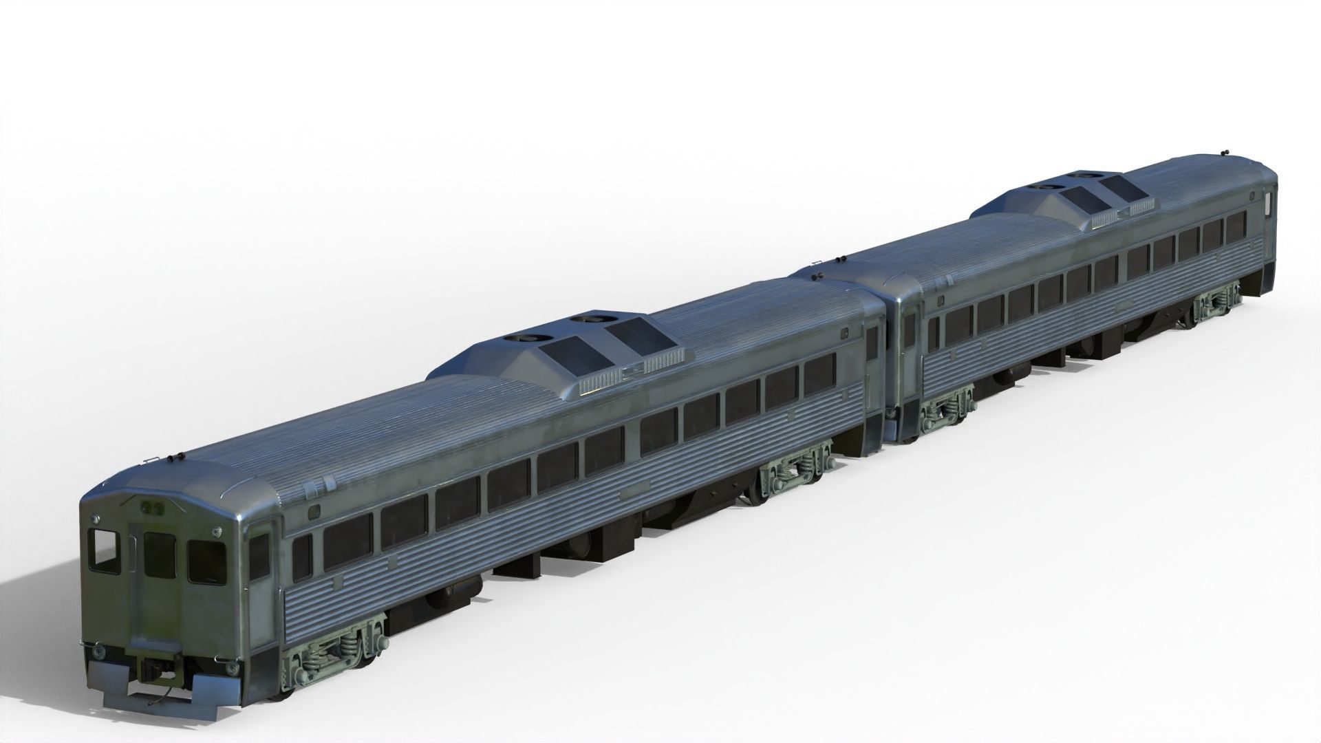 Budd Rail Diesel Car RDC 3D model_12