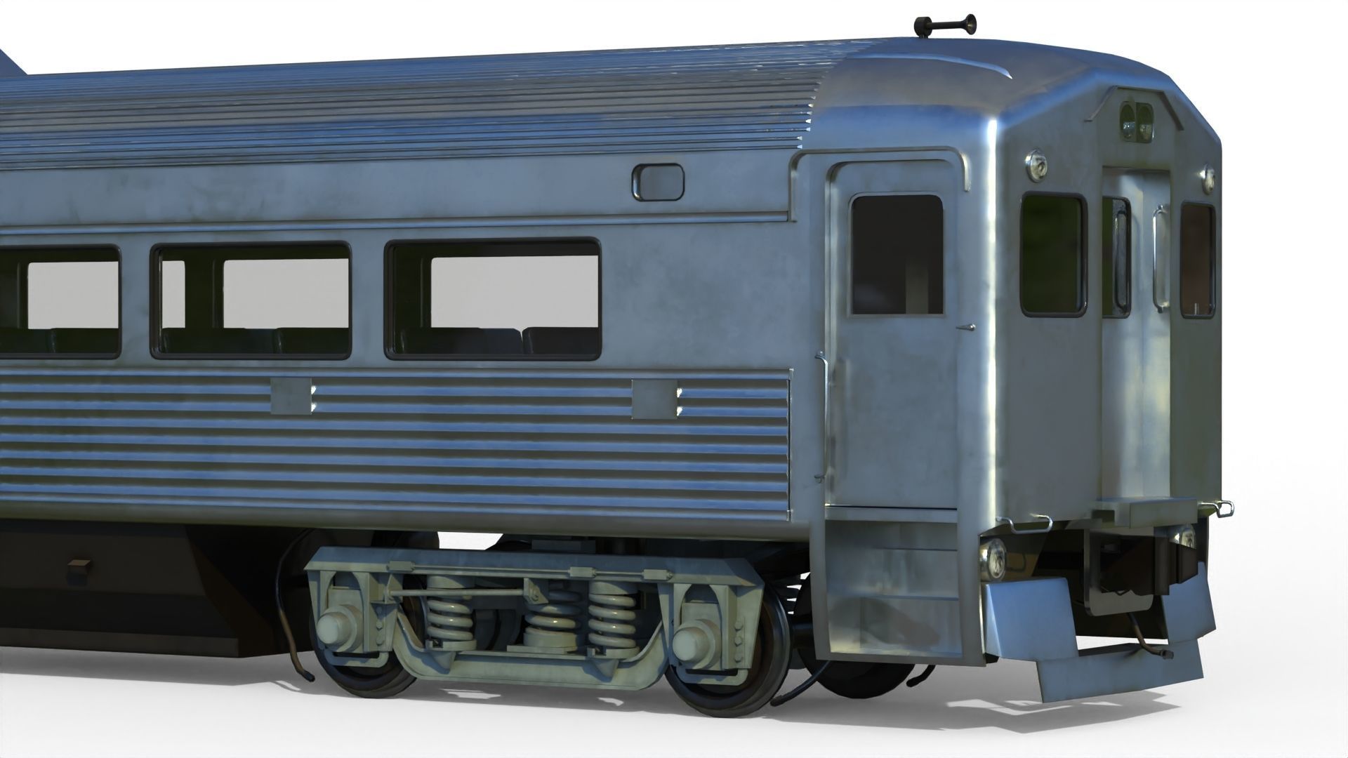 Budd Rail Diesel Car RDC 3D model_4