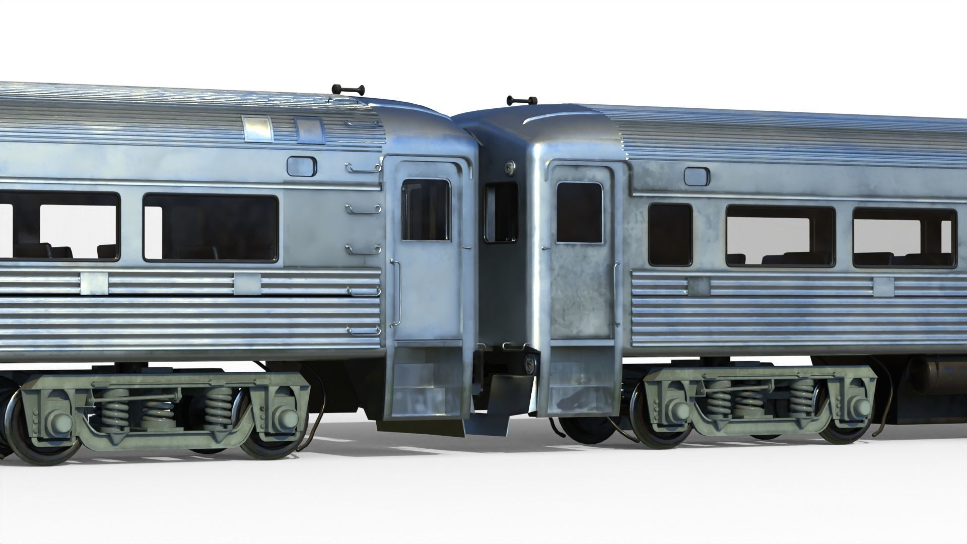 Budd Rail Diesel Car RDC 3D model_13