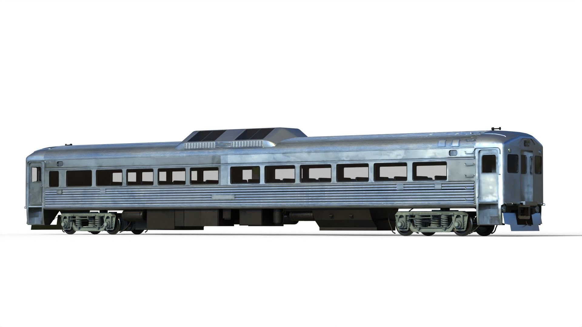 Budd Rail Diesel Car RDC 3D model_2