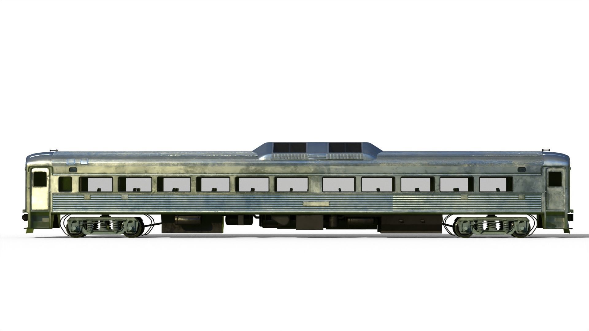 Budd Rail Diesel Car RDC 3D model_9