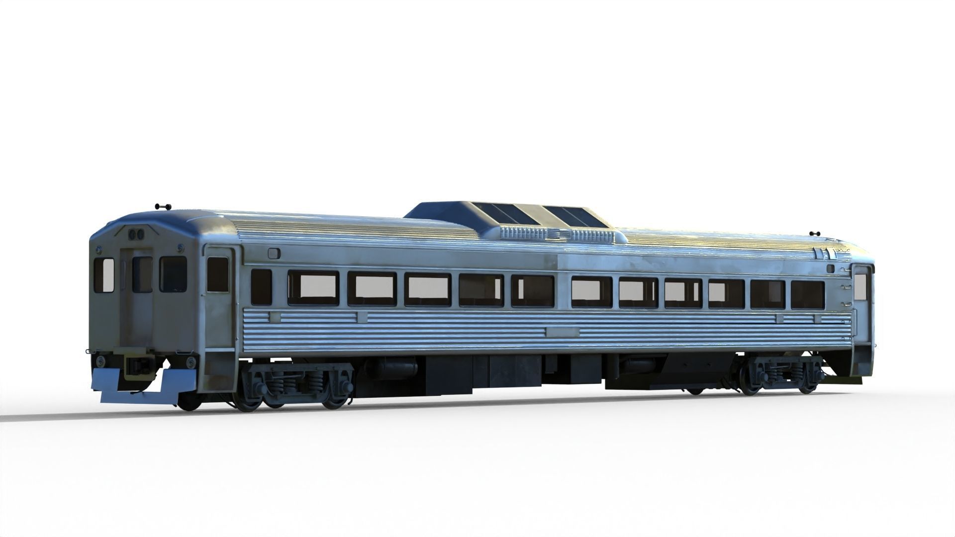 Budd Rail Diesel Car RDC 3D model_3