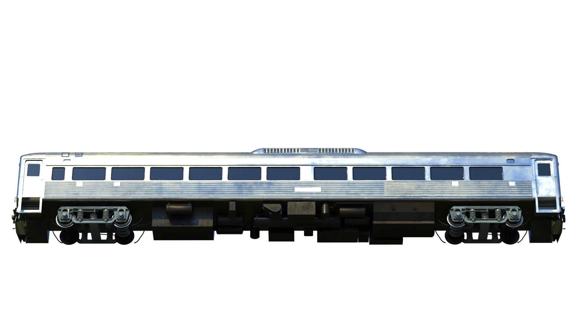 Budd Rail Diesel Car RDC 3D model_6