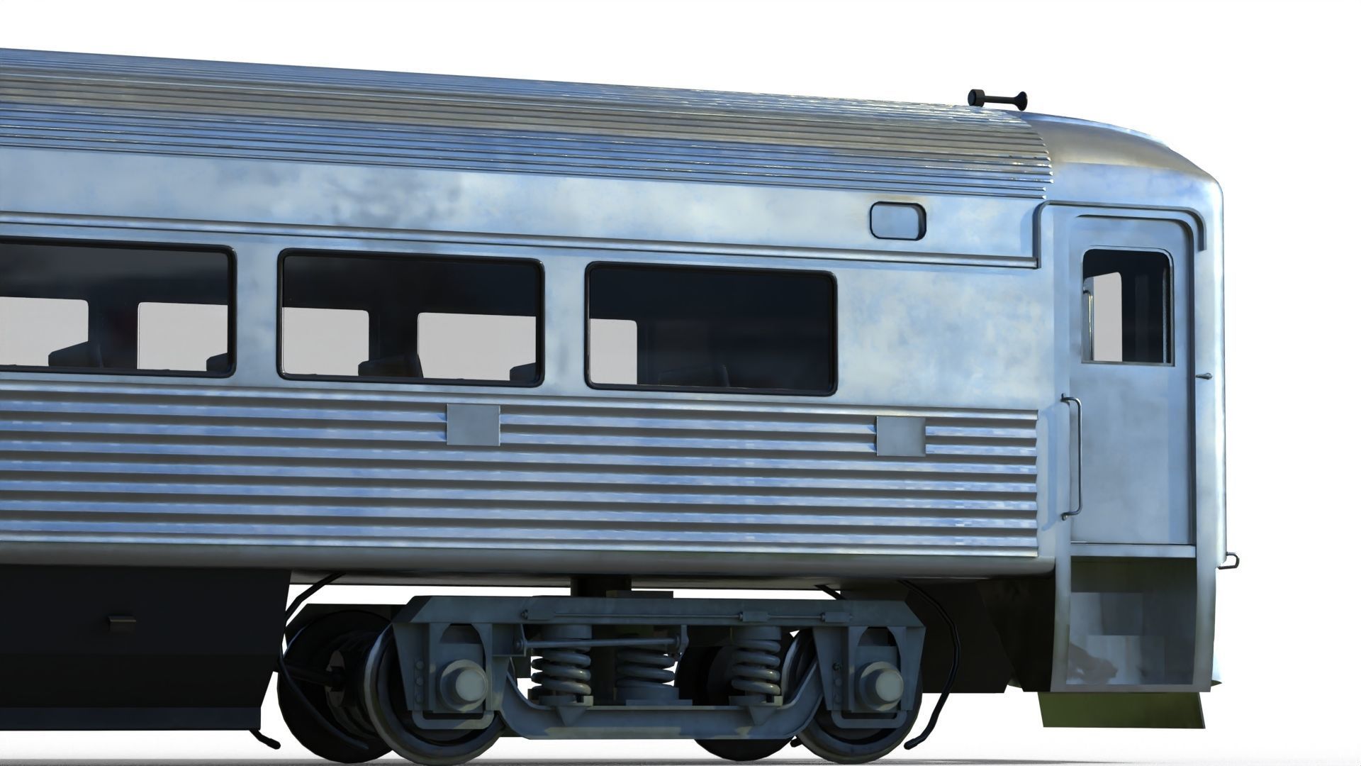 Budd Rail Diesel Car RDC 3D model_5
