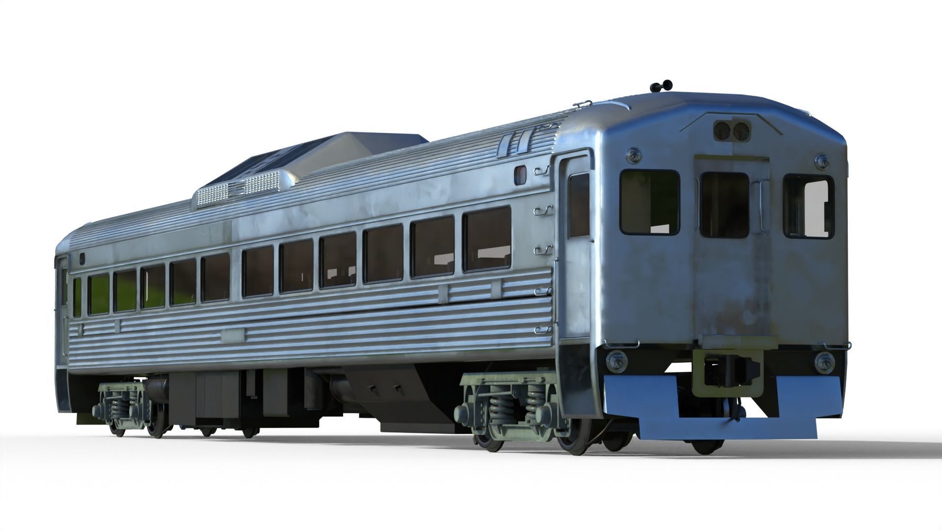 Budd Rail Diesel Car RDC 3D model_1