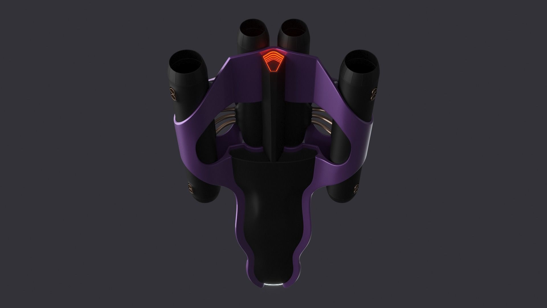 Racing Spaceship Arcturus 3D model_11