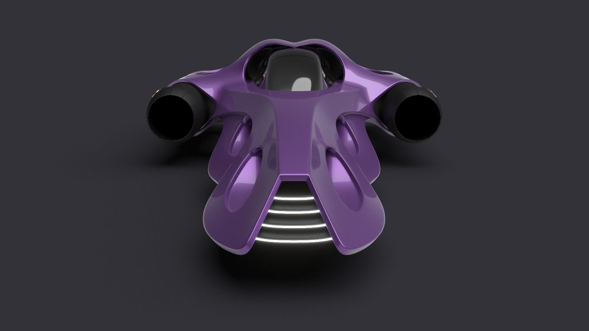 Racing Spaceship Arcturus 3D model_7