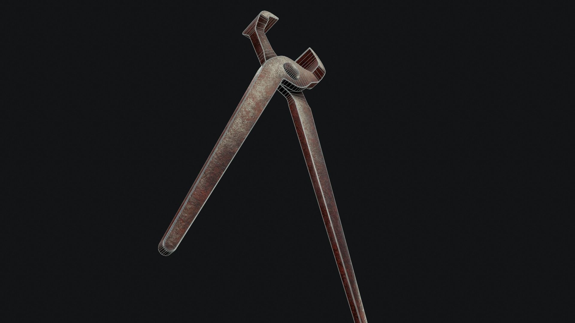 Iron Nippers - Tutorial Included Low-poly 3D model_11