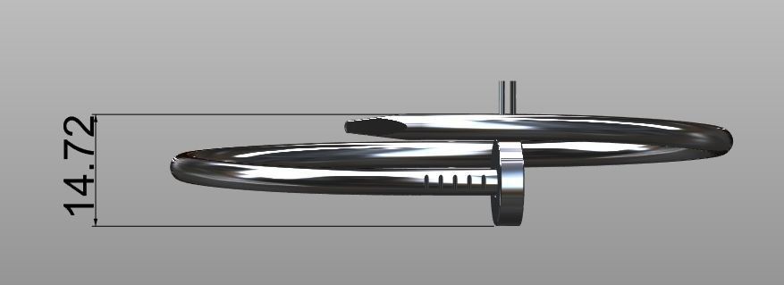 Bracelet JUST 3D print model_10