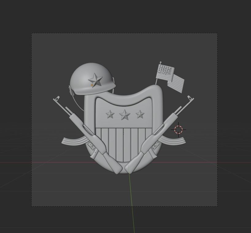 Memorial Day 3d Illustration  Icon Pack  3D model_39