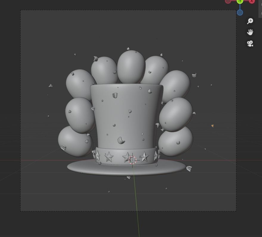 Memorial Day 3d Illustration  Icon Pack  3D model_12