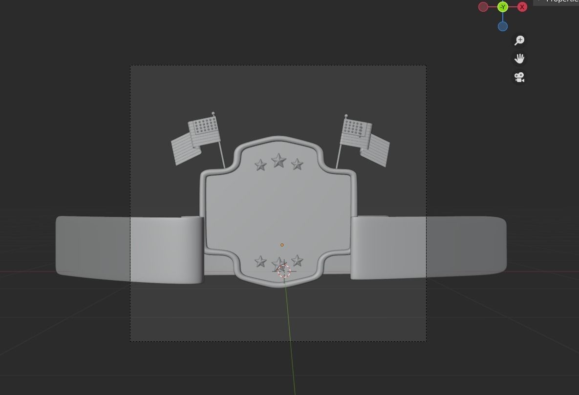 Memorial Day 3d Illustration  Icon Pack  3D model_26