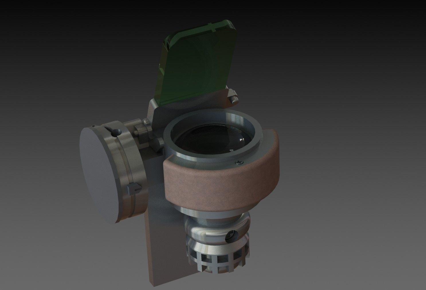 F6F Hellcat complete cockpit 1-4 scale 3D print model_15