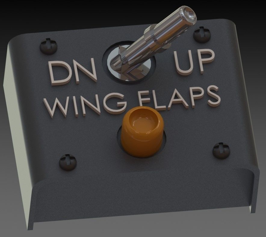 F6F Hellcat complete cockpit 1-4 scale 3D print model_8