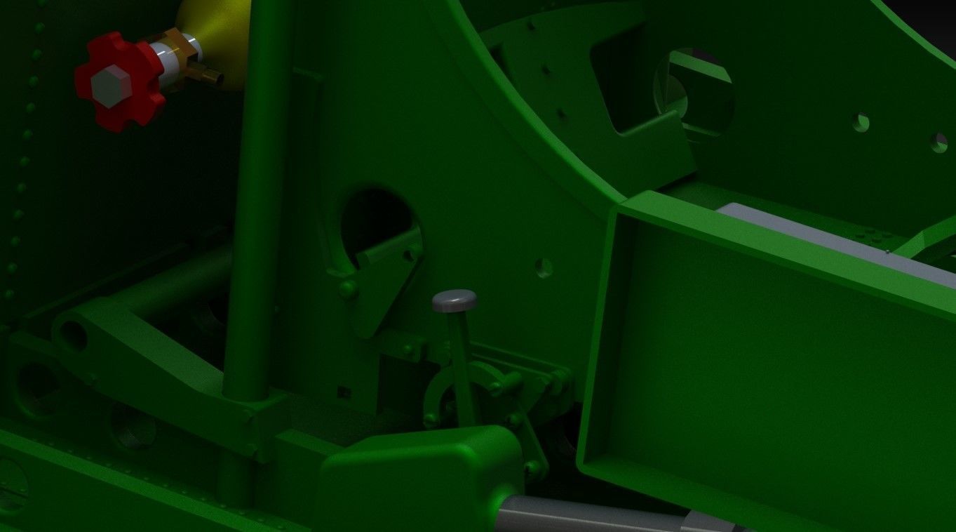 F6F Hellcat complete cockpit 1-4 scale 3D print model_29