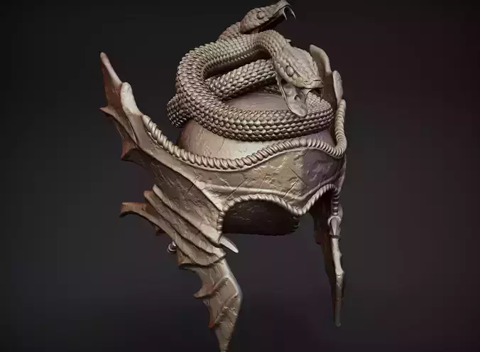 Messmer the Impaler Helmet Elden Ring 3D printing