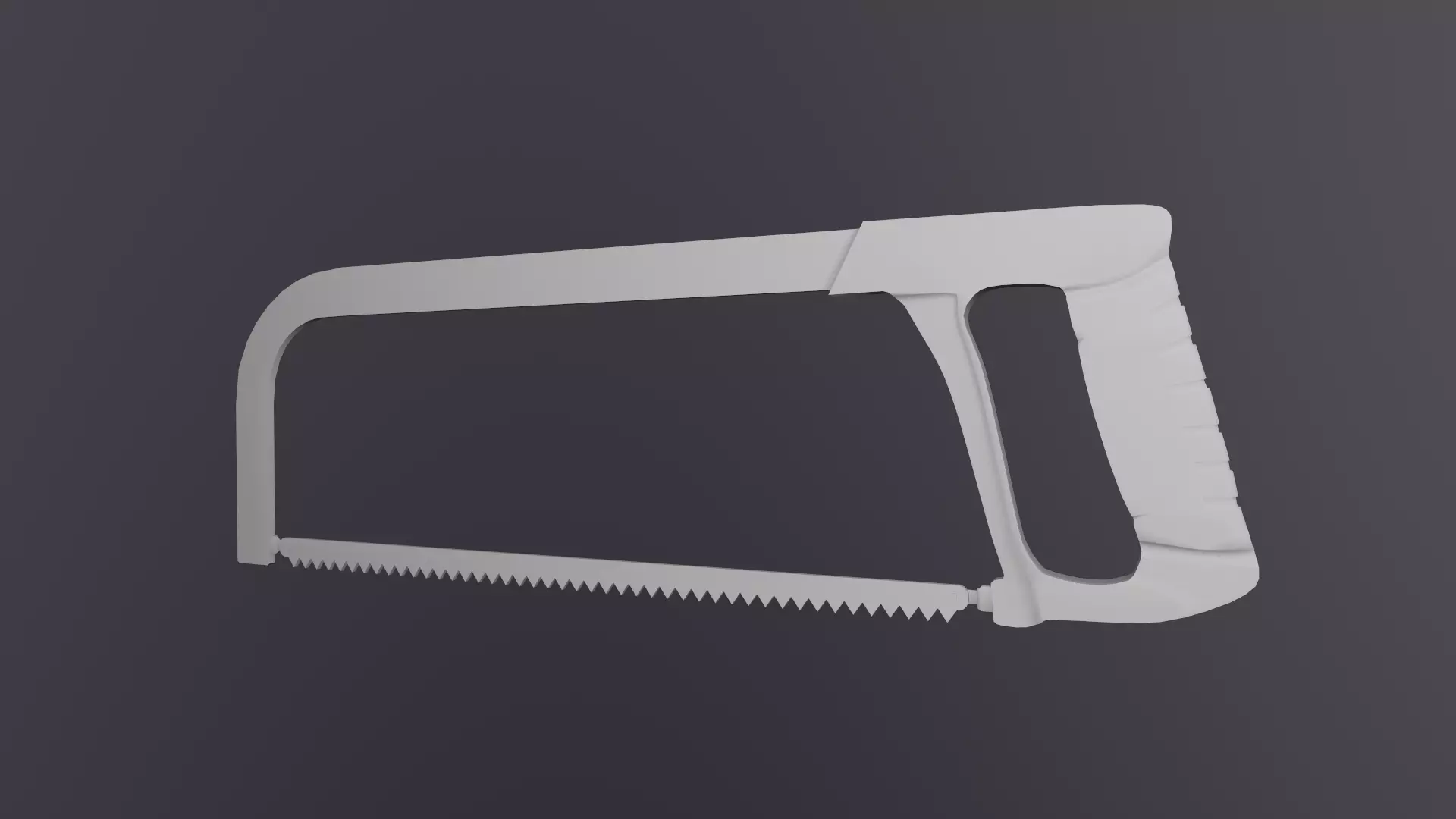 Saw lowpoly Free low-poly 3D model