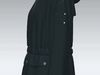 Women Utility Jacket 3D model_2