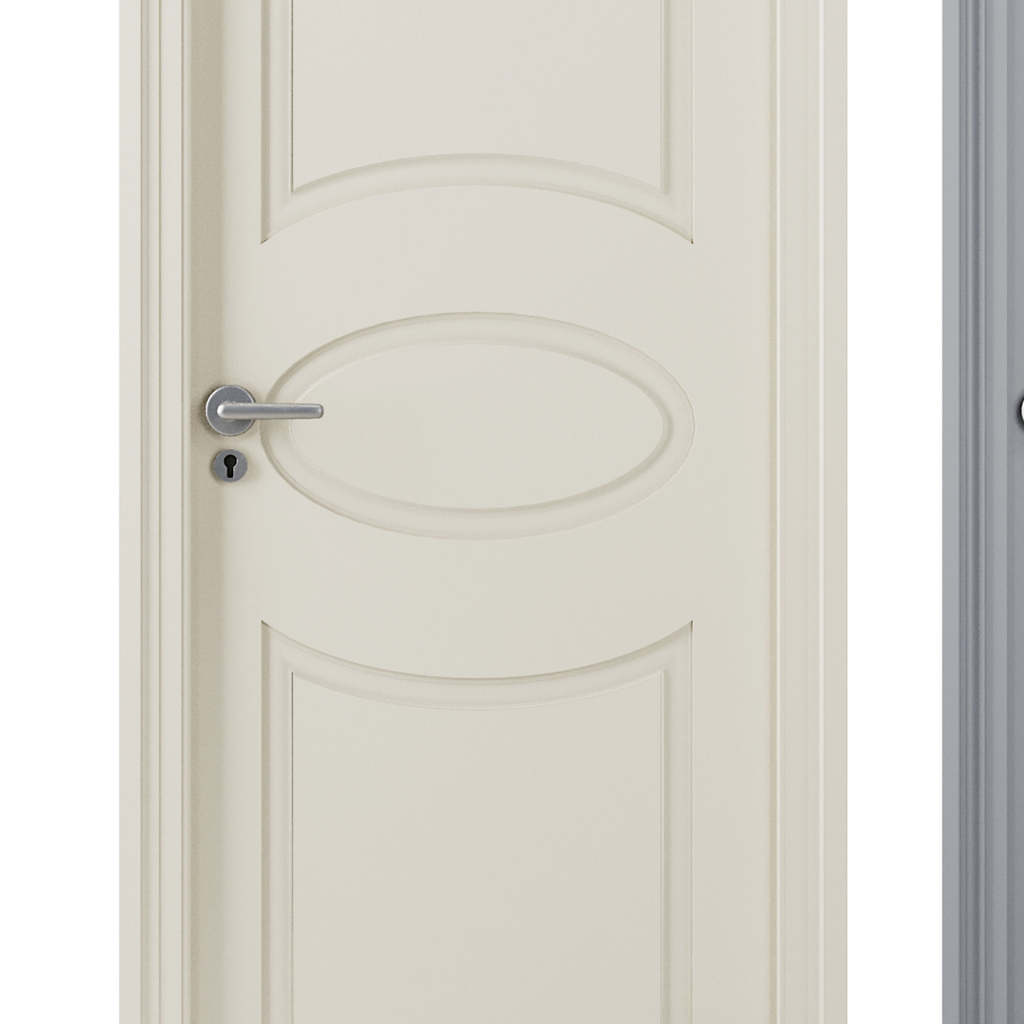 interior door set3 3D model_3