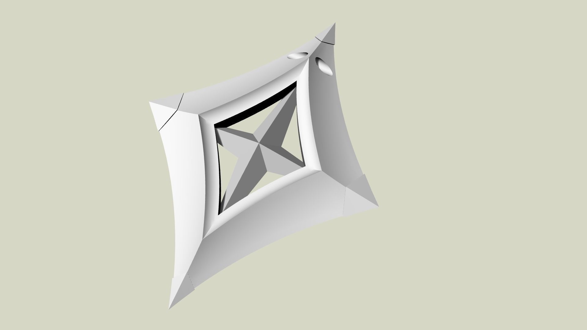 Lilith Pendant 3D print model_6