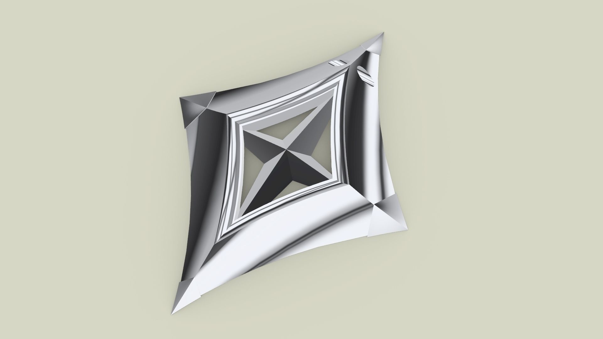 Lilith Pendant 3D print model_1