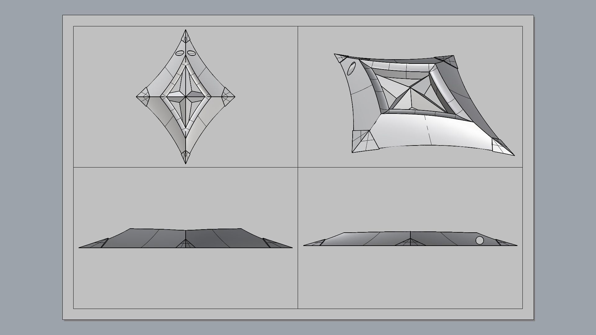 Lilith Pendant 3D print model_13