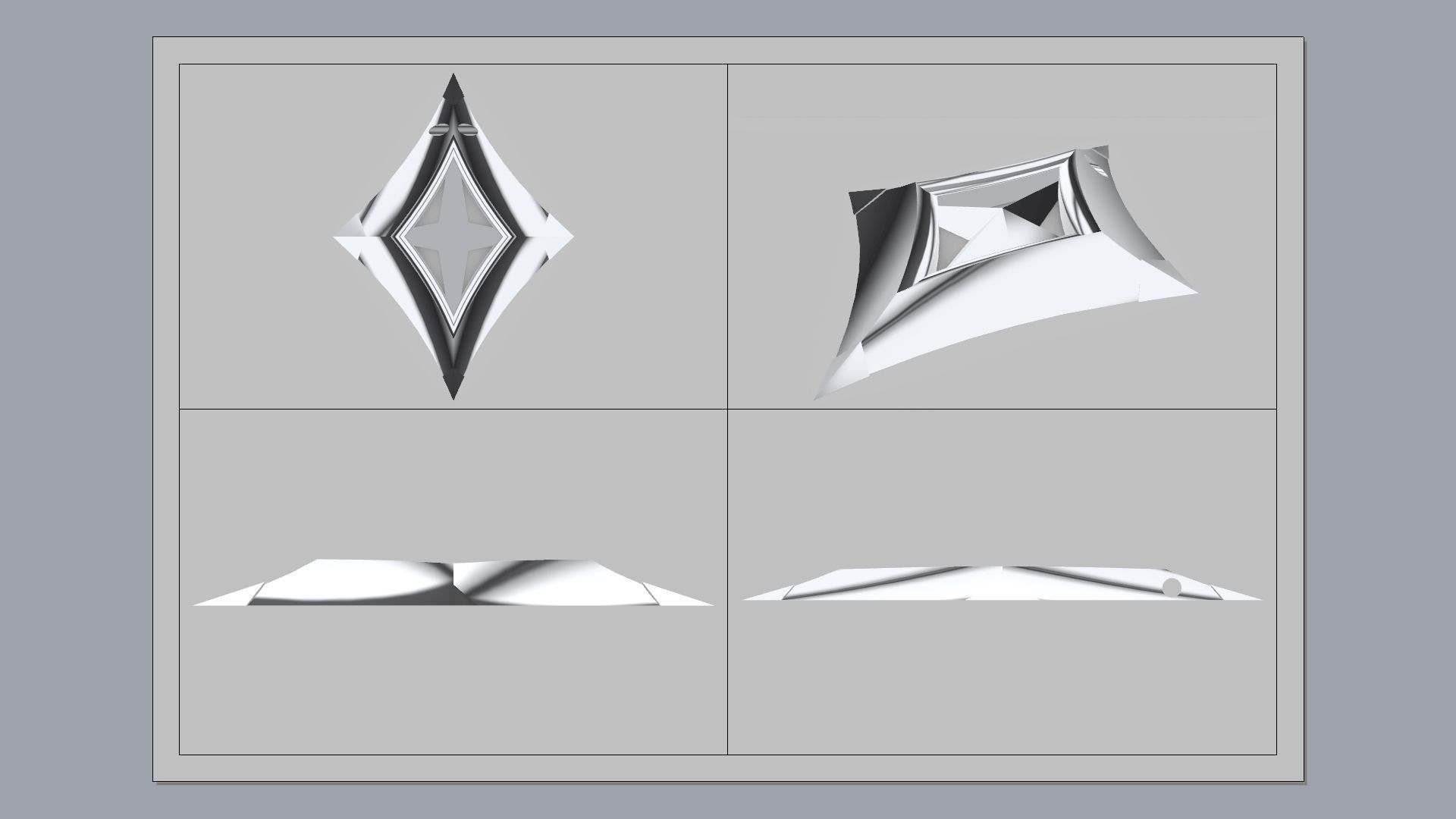 Lilith Pendant 3D print model_12