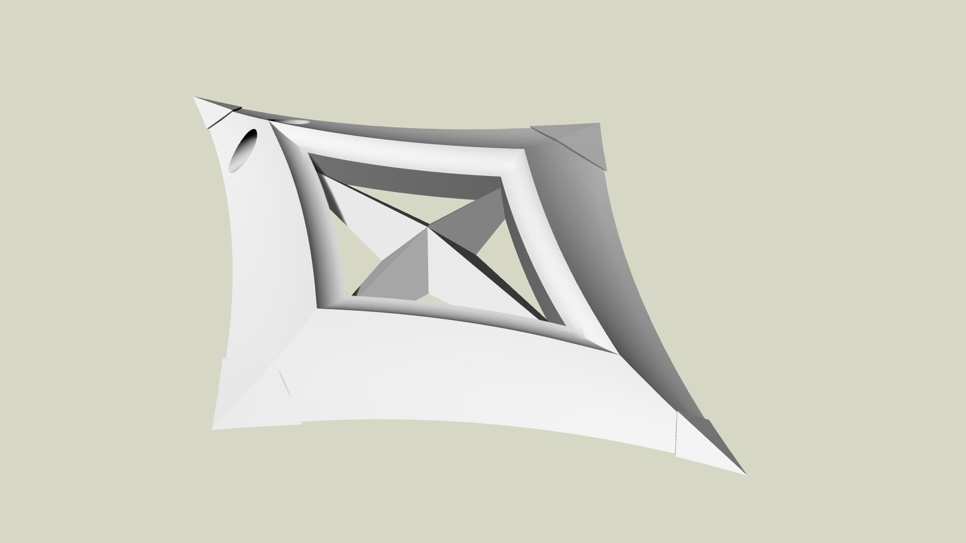 Lilith Pendant 3D print model_7