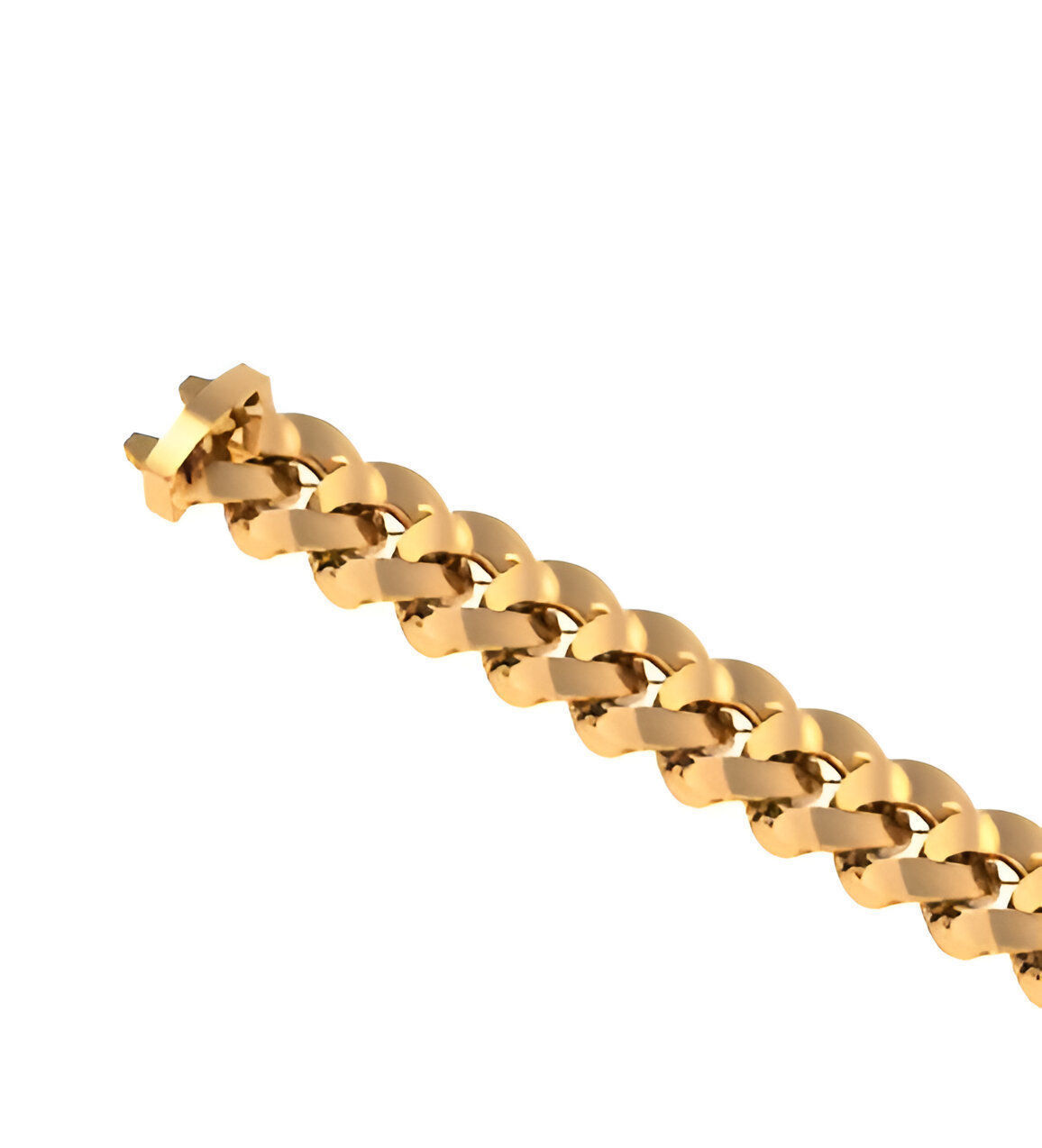 11 - 9 MM Cuban Chain Bracelet 3D print model_12
