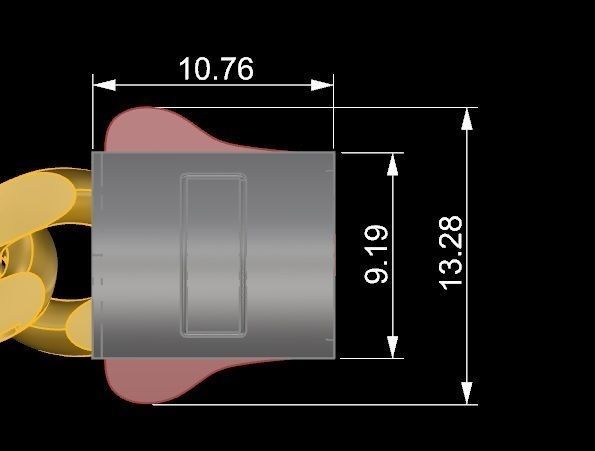 Cuban Chain Necklace 3D print model_10