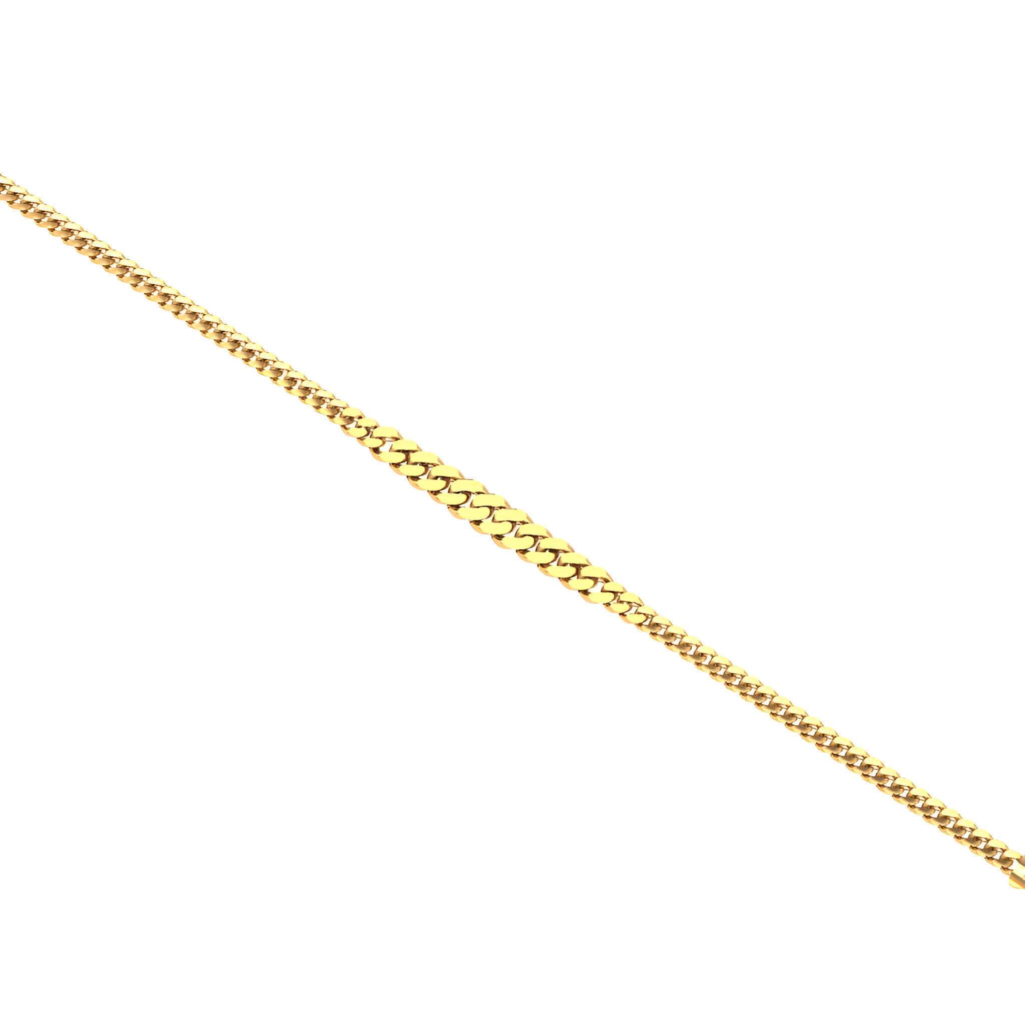  Cuban Chain Necklace  3D print model_1