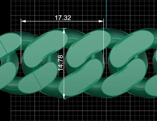  Cuban Chain Necklace  3D print model_7