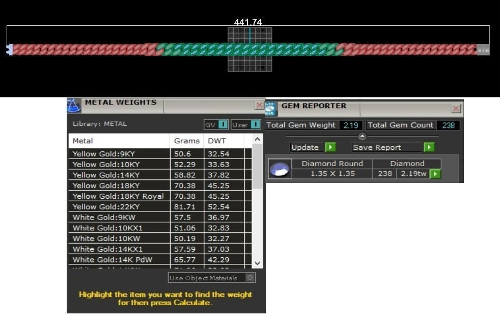 15 - 11 MM Cuban Chain Necklace 3D print model_3