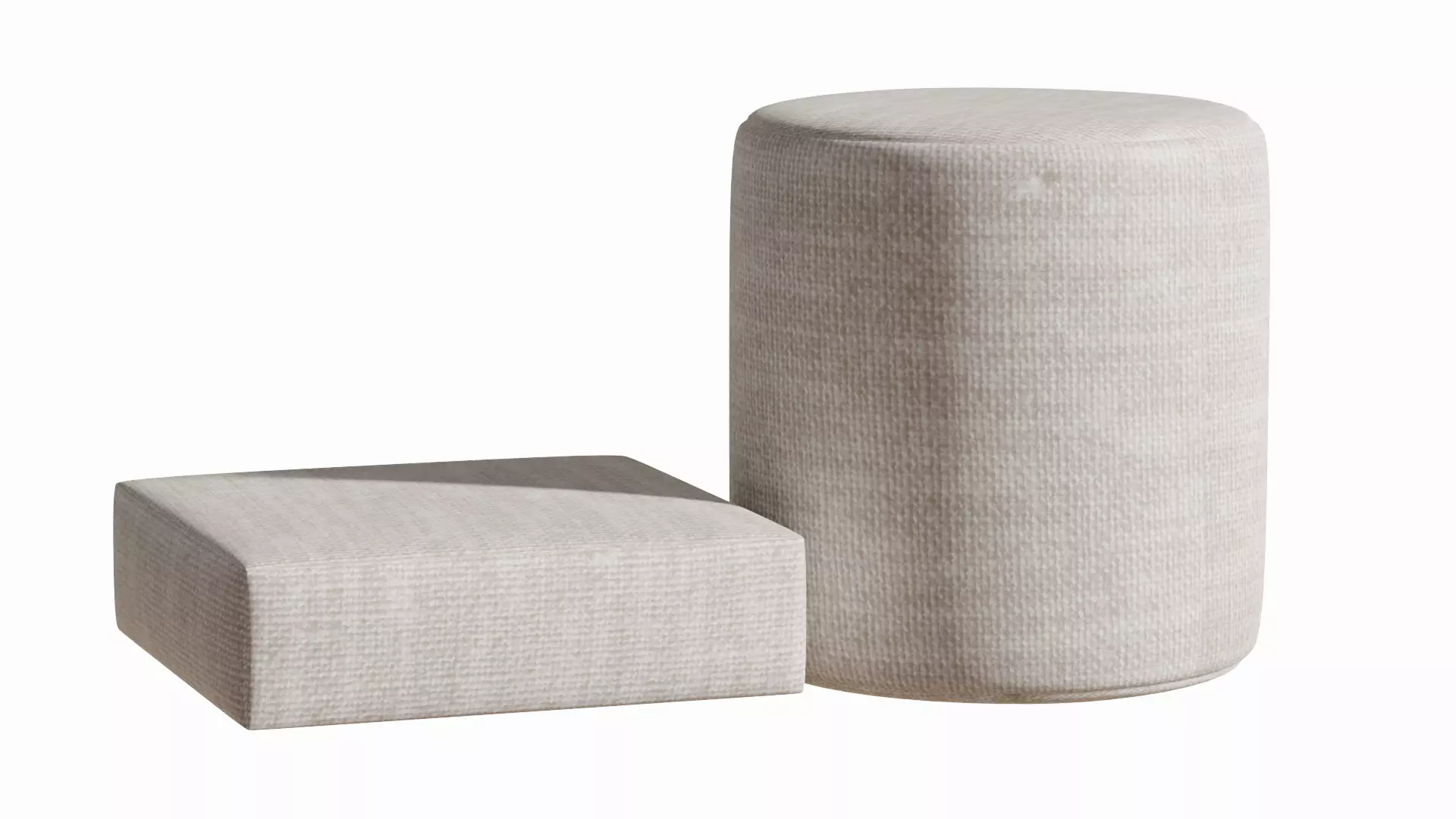 POUF FOR HOME Free 3D model_0