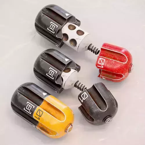 Sci-fi Smoke Grenade PBR