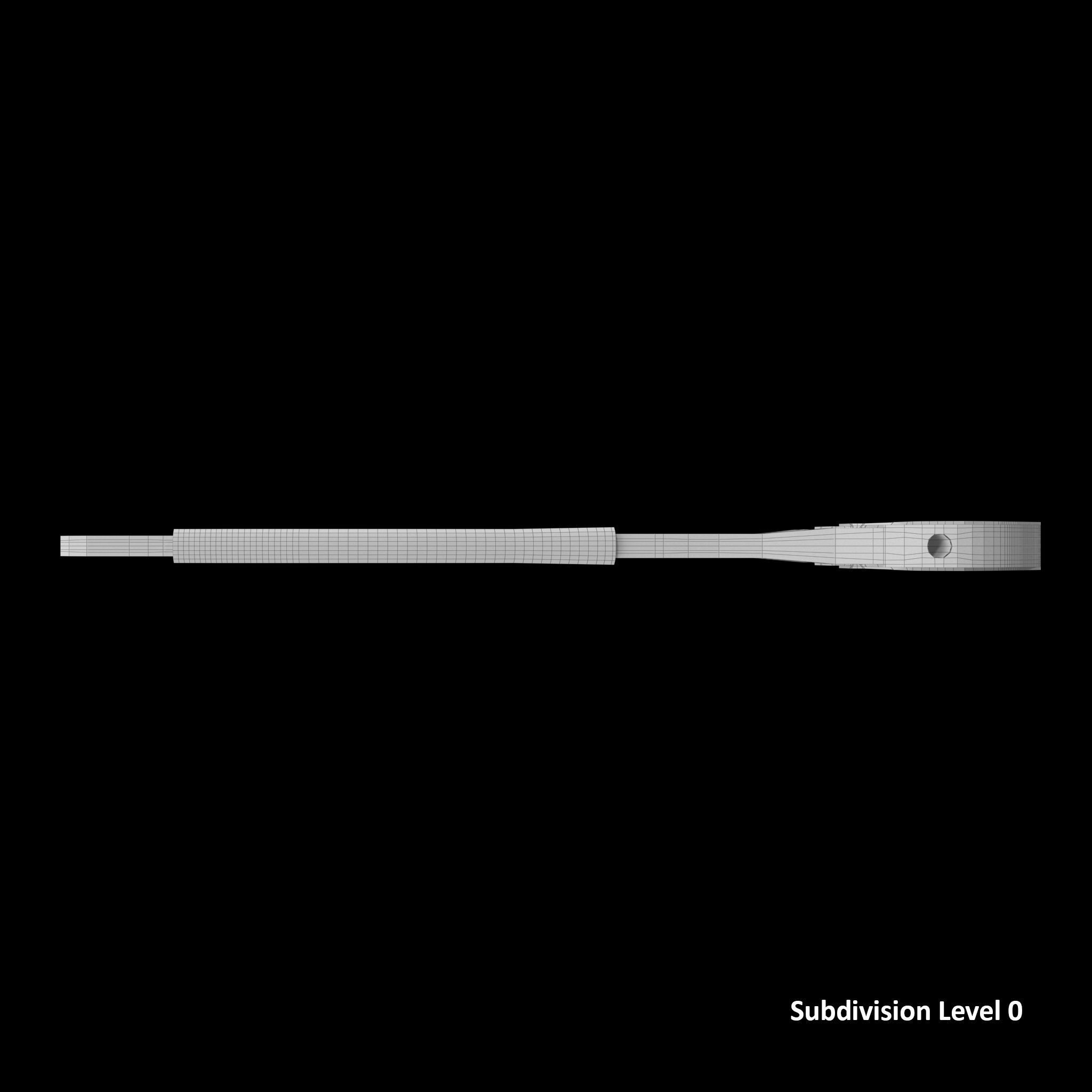 10 Adjustable Wrench Low-poly 3D model_21