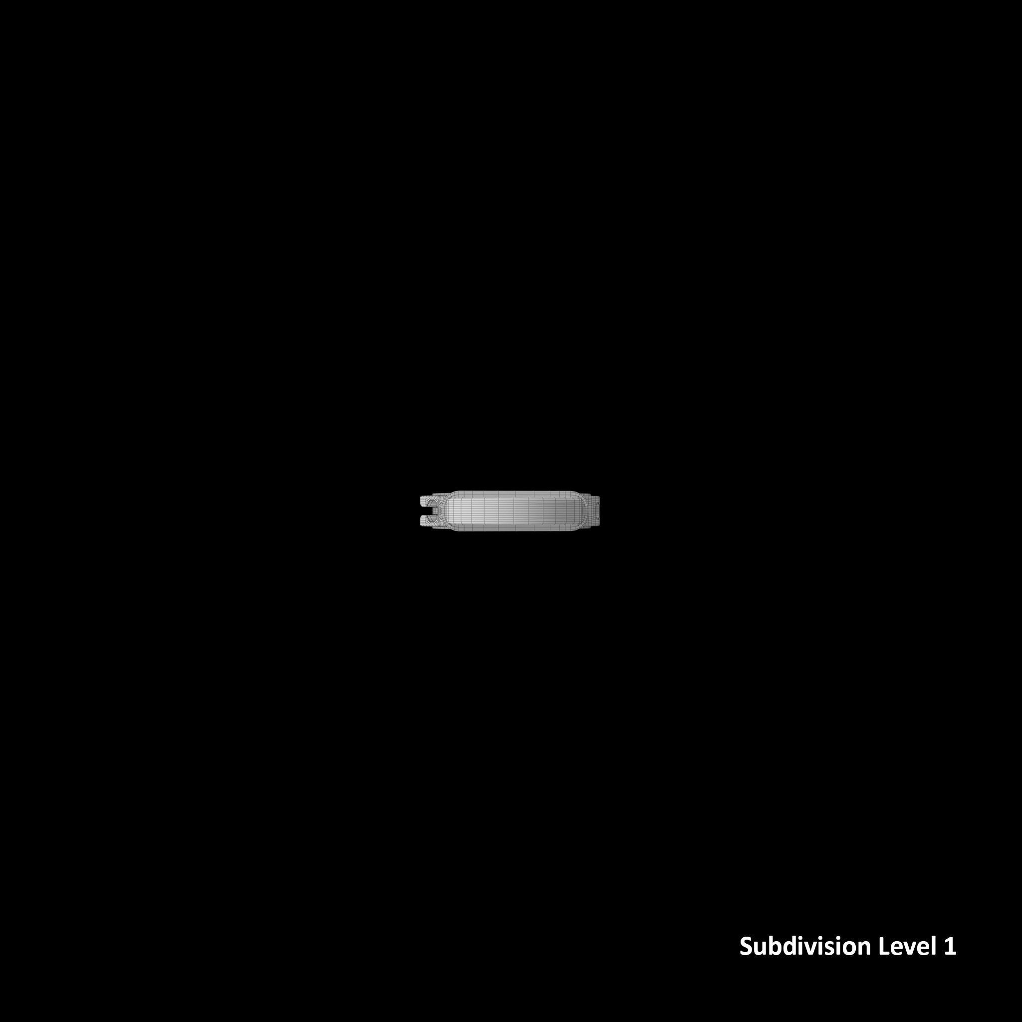 10 Adjustable Wrench Low-poly 3D model_11