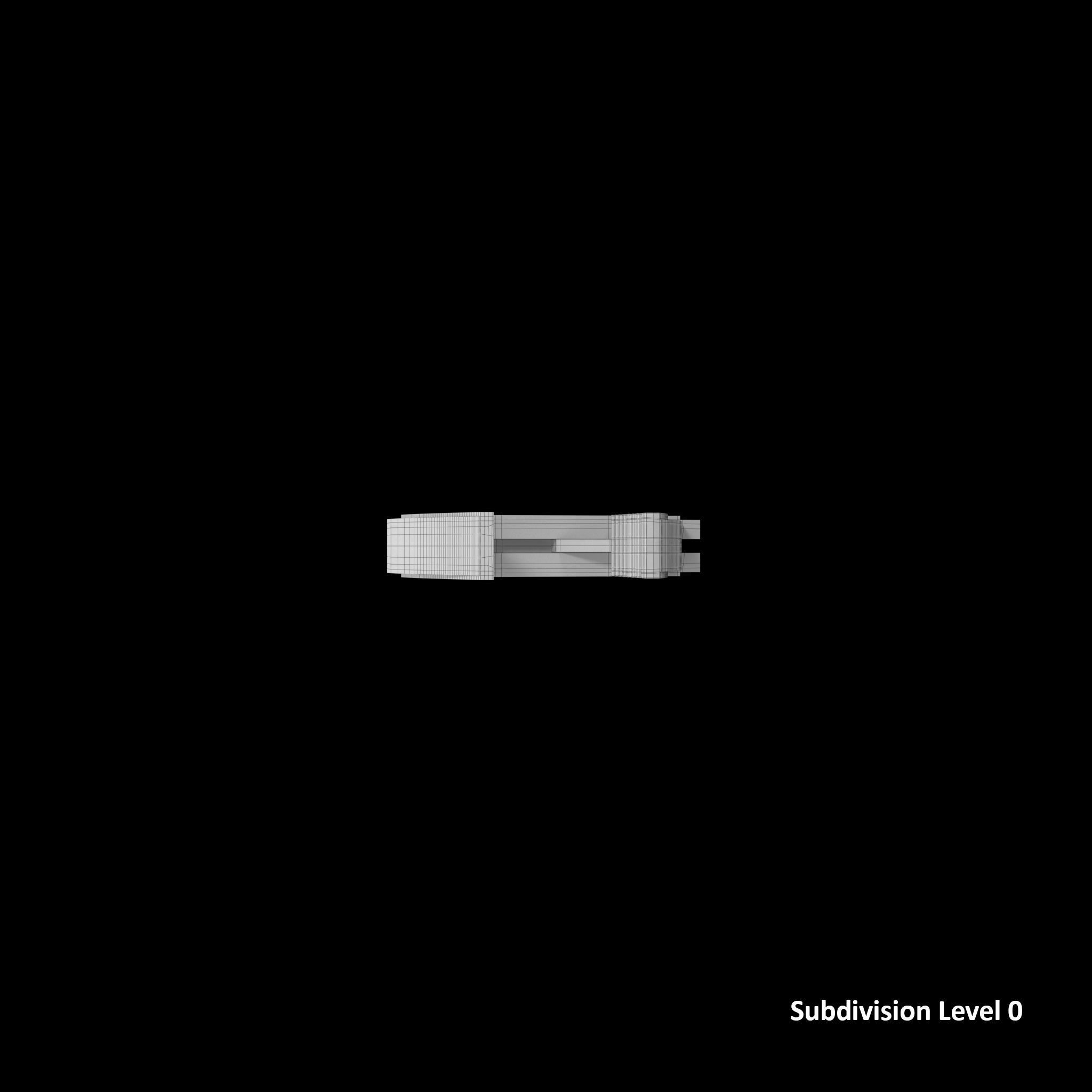 10 Adjustable Wrench Low-poly 3D model_15