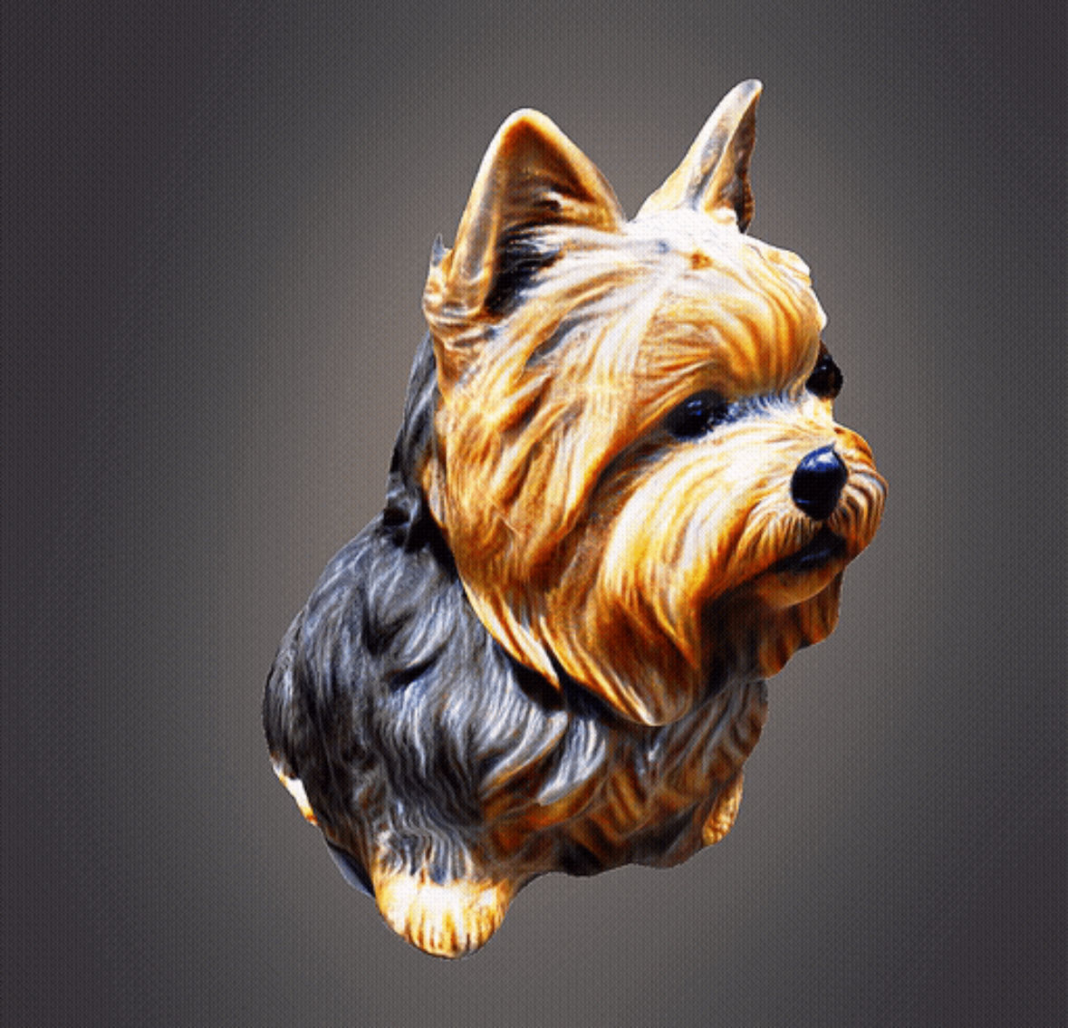 Yorkshire terrier 3D print model_1